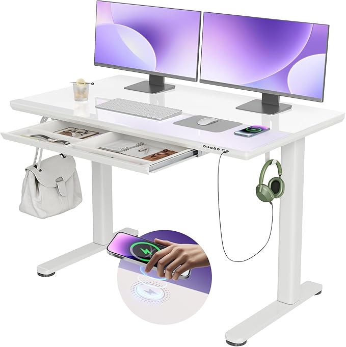 INNOVAR Wireless Charging Standing Desk by INNOVAR