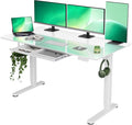 INNOVAR Glass Standing Desk by INNOVAR