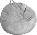Stuffed Animal Storage Bean Bag Chair Cover Washable Ultra Soft Corduroy Bean by Unknown