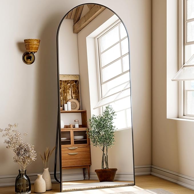 26''x 71'' Arched Full Length Mirror Floor Mirrors - Image 3