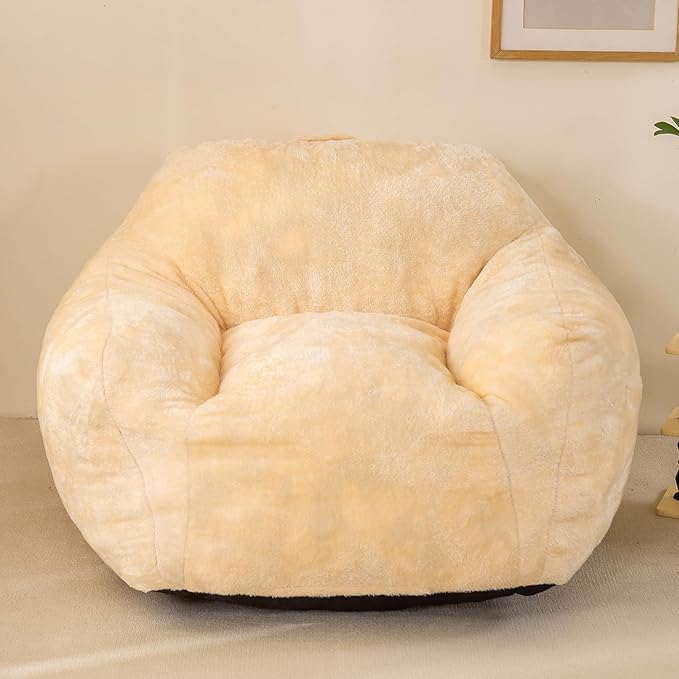 Bean Bag Sofa Chair for Adults, Beanbag Couch for Reading, Soft and Durable by IEVENW