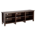 ROCKPOINT 70inch TV Stand Storage Media Console Entertainment Center by ROCKPOINT