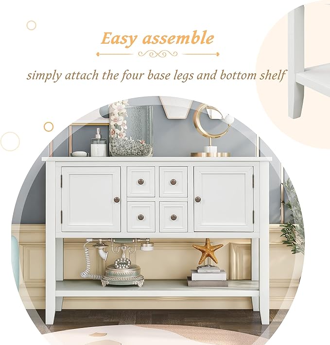 Merax Modern Wood Buffet Cabinet - Image 4