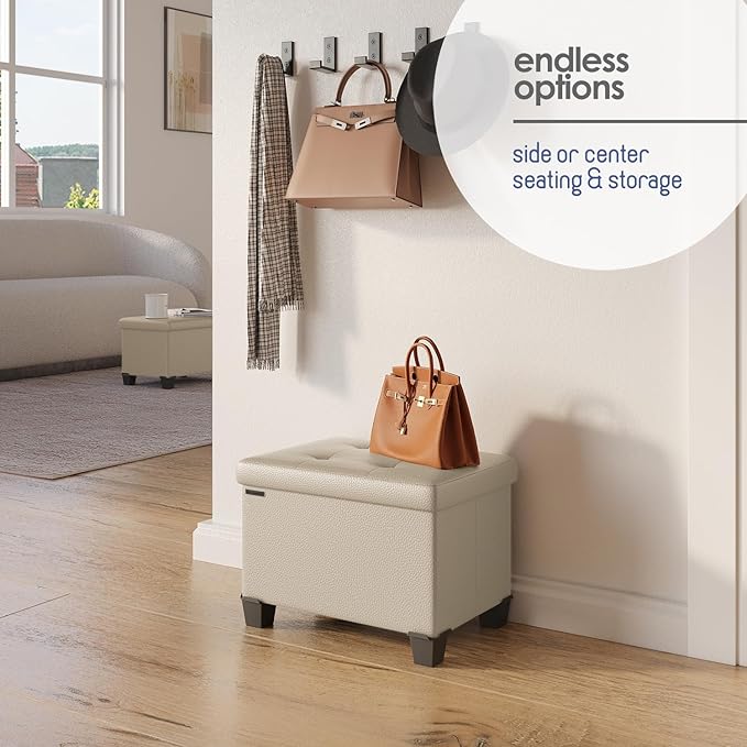 STORAGEBUD Storage Ottoman Cube - Image 6
