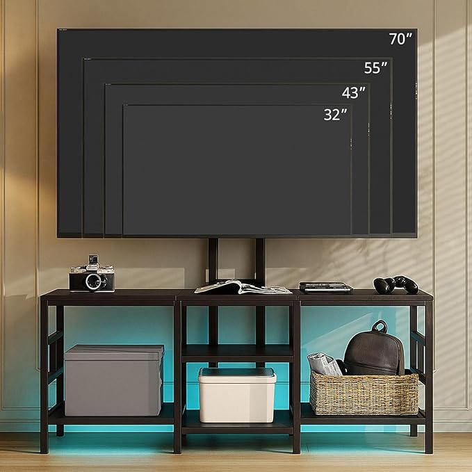LUCKLIFE TV Stand with Charging Station - Image 4