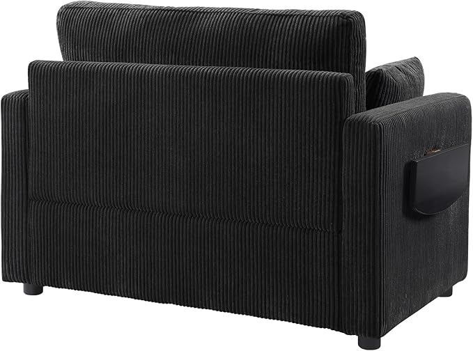 Twin Size Sofa Bed 47.2" Sleeper Sofa Loveseat Sofa - Image 7
