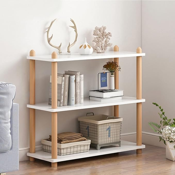 IOTXY 3-Tier Wooden Shelf Bookcase by IOTXY