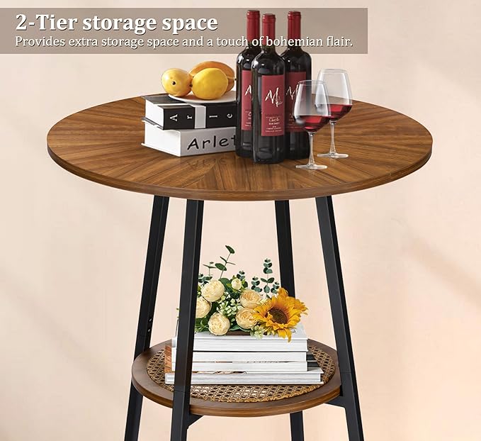ZYBT Boho Bar Height Table - Image 5