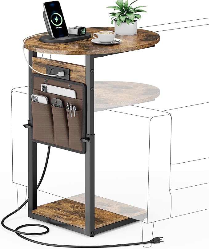 Vagusicc C Shaped End Table by Vagusicc
