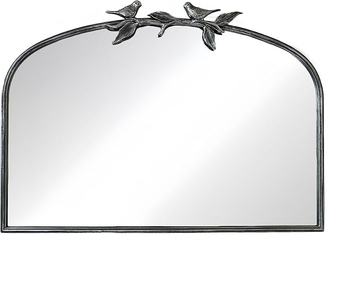 Silver Vintage Mirror - Image 9