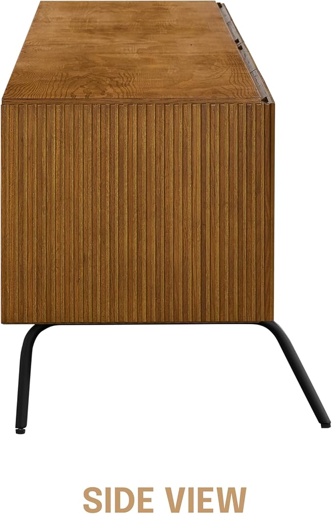 NTC Veil TV Stand with 4 Doors for TVs up to 75’’, Media Console with Vertical - Image 7