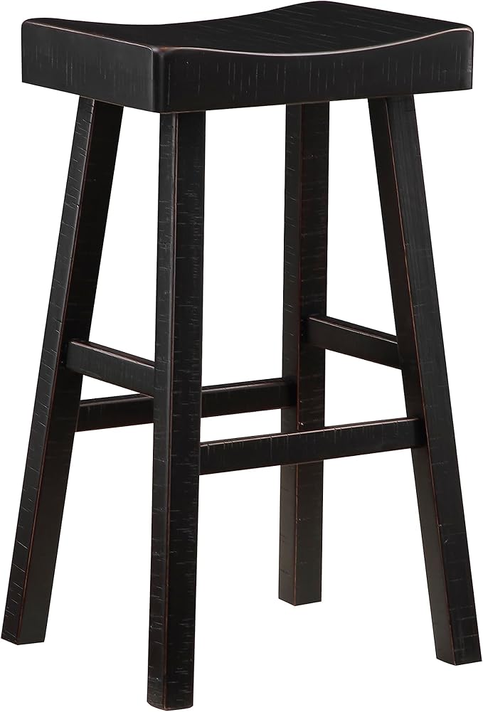 Lexicon Saddle Bar Stools Set of 2 Barstools - Image 3