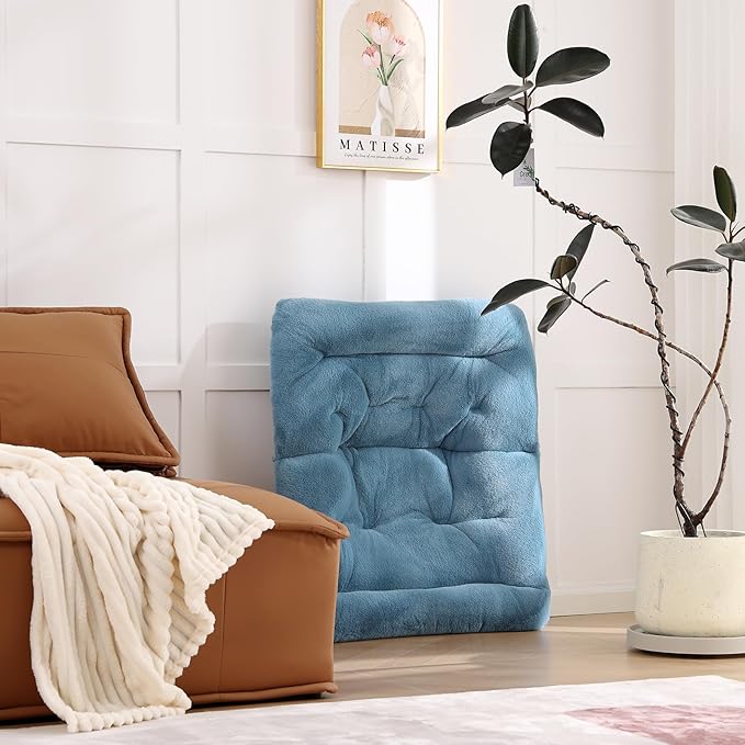 Comfy Folded Chair, Soft Faux Fur Oversized Folding Chair, Flexible Lounge Lazy - Image 7