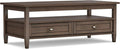 SIMPLIHOME Warm Shaker Coffee Table by SimpliHome