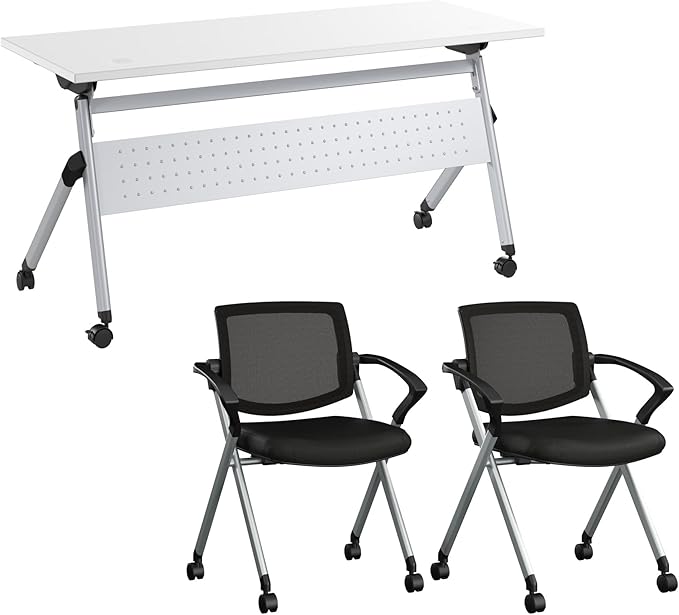 Bush Business Furniture Folding Training Table Set - Image 2