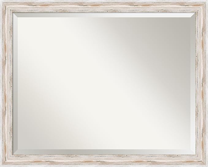 Amanti Art White Bathroom Mirror by AmantiArt