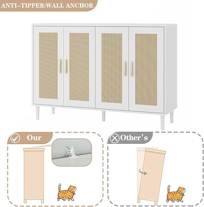Sideboard - Buffet Cabinet - Image 5