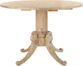 Safavieh Home Forest Traditional Rustic Natural Drop Leaf Dining Table by SAFAVIEH