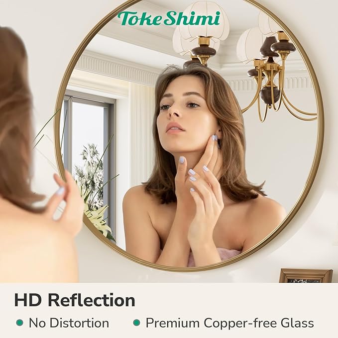 TokeShimi 30x30 Vintage Mirror - Image 5