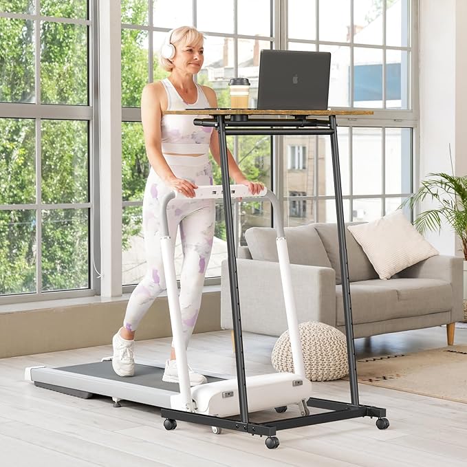 Treadmill Desk, Mobile Small Standing Desk - Image 6