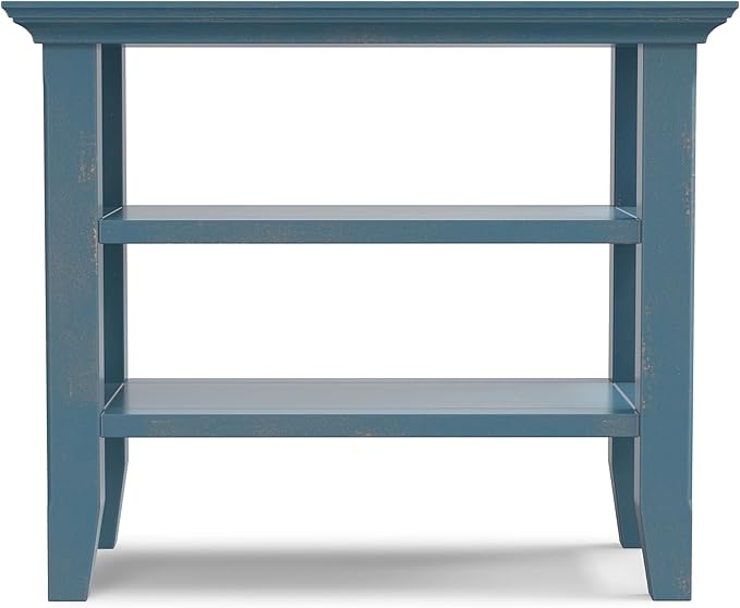SIMPLIHOME Acadian 14-inch Wide Solid Wood Narrow End Table in Distressed - Image 11