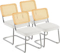 VEVOR Rattan Dining Chairs Set of 4, Mid Century Modern Dining Chair, by VEVOR