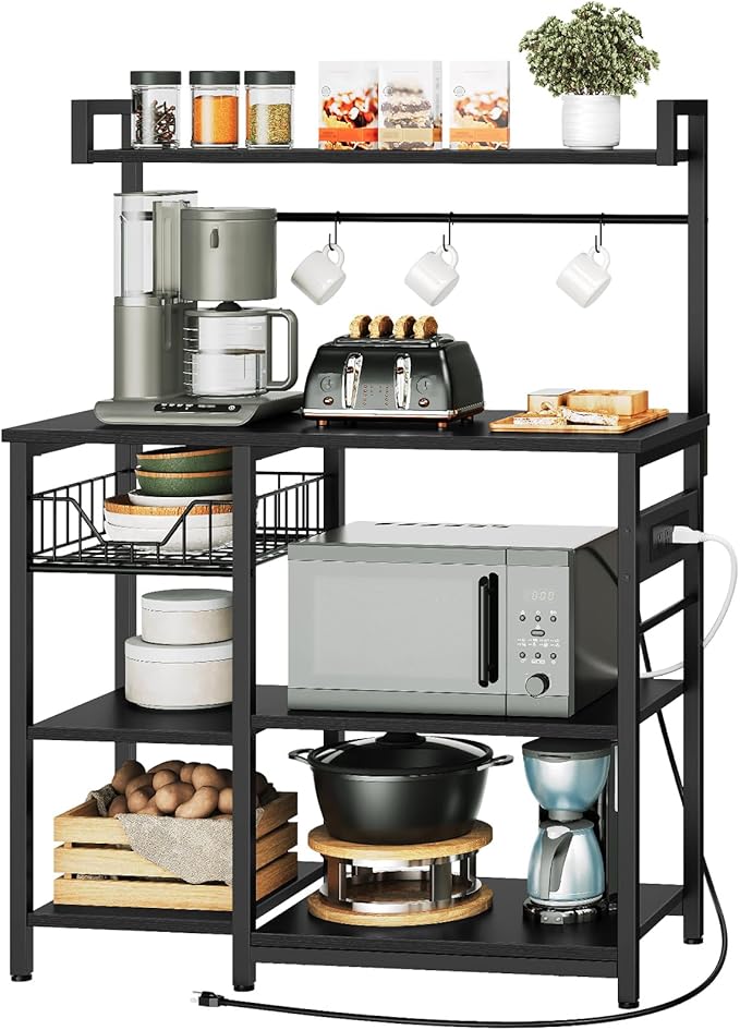 HOOBRO Kitchen Bakers Rack - Image 9