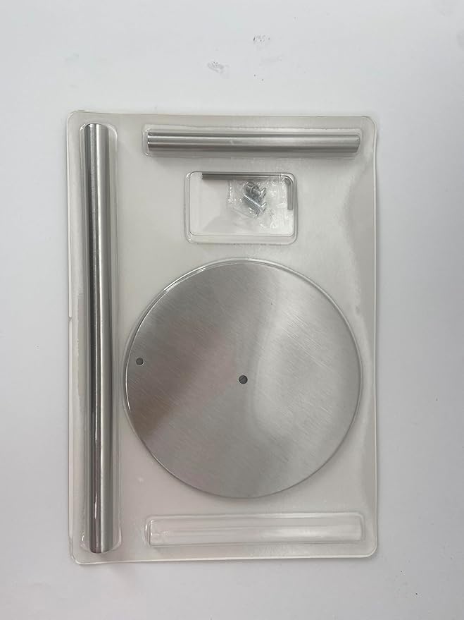 Paper Towel Holder Silver, Premium Stainless Steel Kitchen Roll Dispenser - Image 8