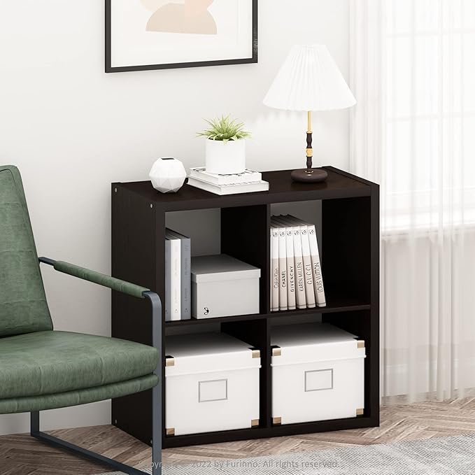 Furinno Cubicle Open Back Decorative Cube Storage Organizer - Image 2