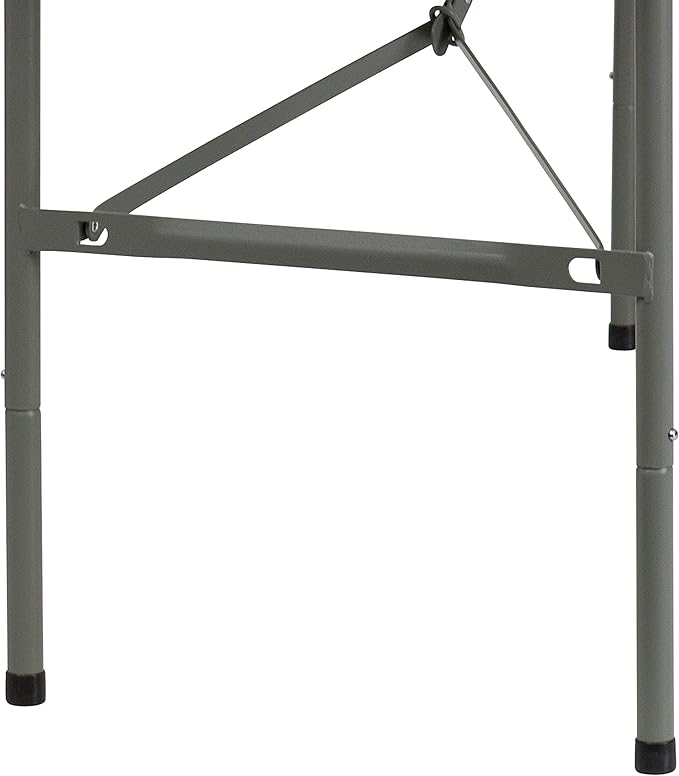 Flash Furniture Elon Commercial Grade 5-Foot Bi-Fold Granite White Plastic - Image 5