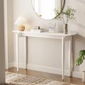 Wood Console Table Walnut Entryway Table, Thin Console Table, Sofa Tables by AQIMUELE-Solidwoodfurniture