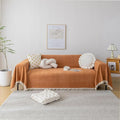HANDONTIME Dark Orange Sofa Covers by HANDONTIME