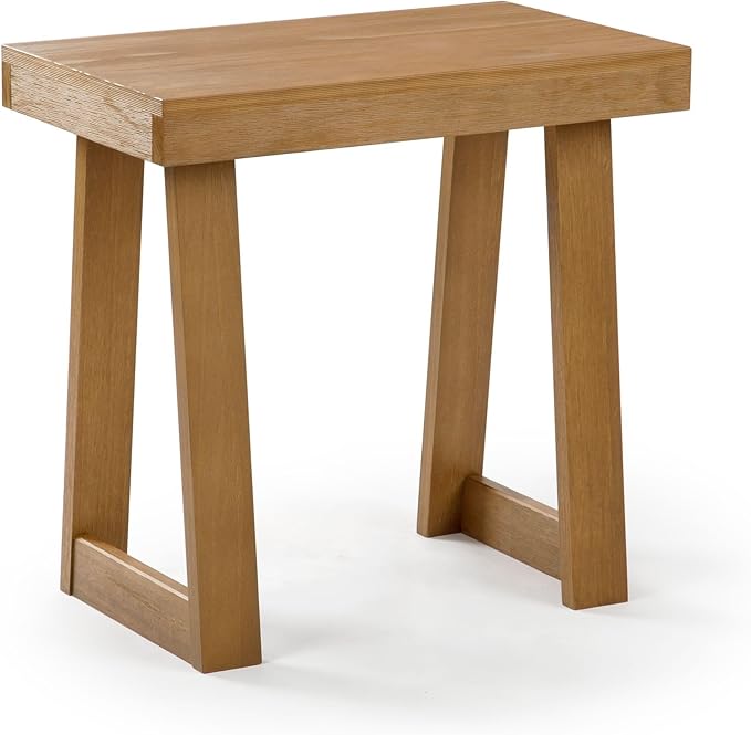 Plank+Beam Classic Rectangular Side Table, Slim Side Table - Image 3