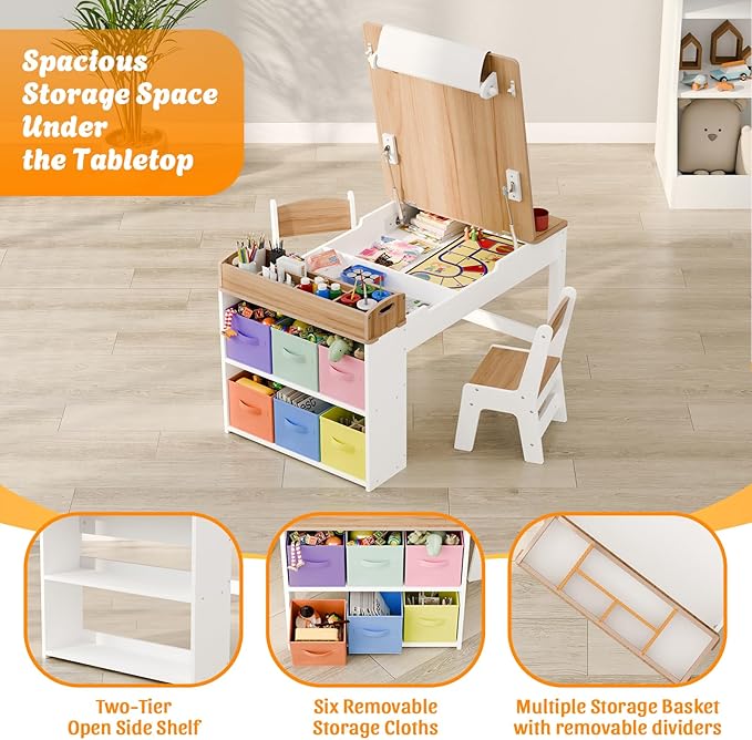 Kids Art Table and Chair - Image 4
