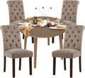 COLAMY 5-Piece Round Dining Table Set by COLAMYINC