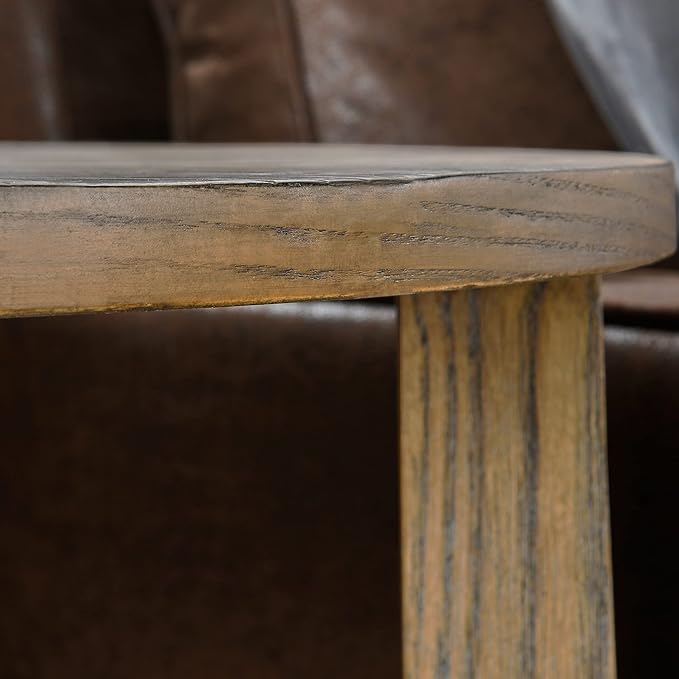 MODERION Round End Table, Farmhouse Side Table - Image 7