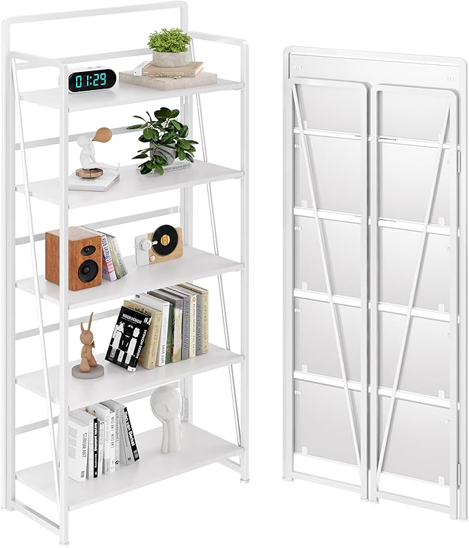 BHG No Assembly Folding Bookshelf by BHG