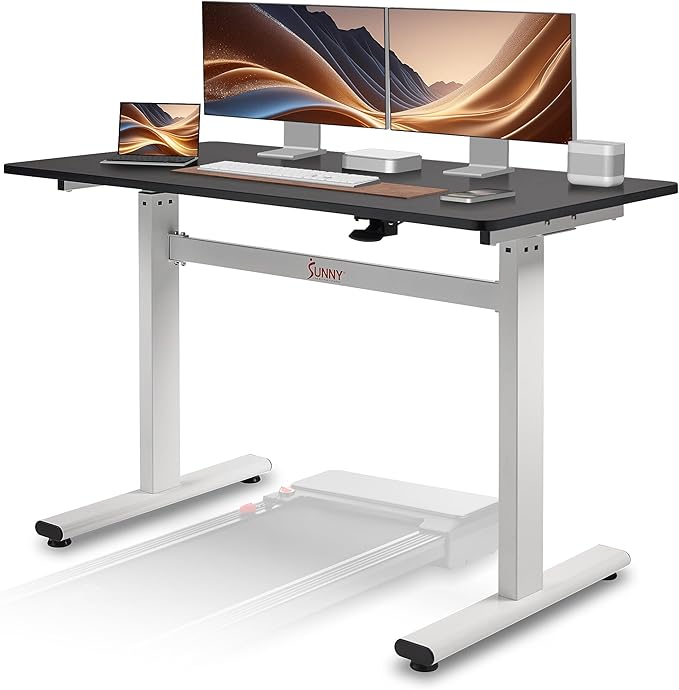 Sunny Health & Fitness Multi-Purpose Air-Drive Adjustable Standing Desk by SunnyHealthFitness