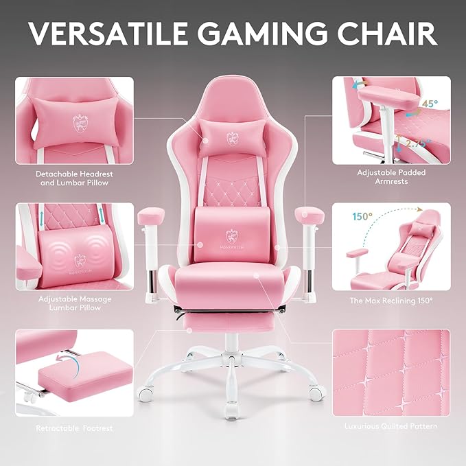Gaming Chair, Computer Office Chair - Image 4
