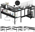 Reversible L Shaped Computer Desk by iSunirm