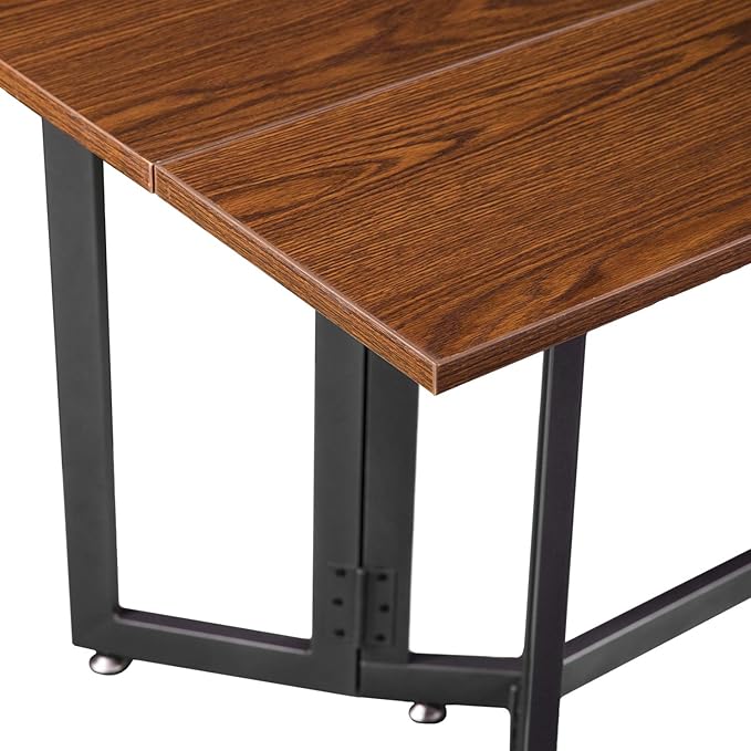 SEI Furniture Driness Drop Leaf Convertible Console to Dining Table, Dark - Image 14