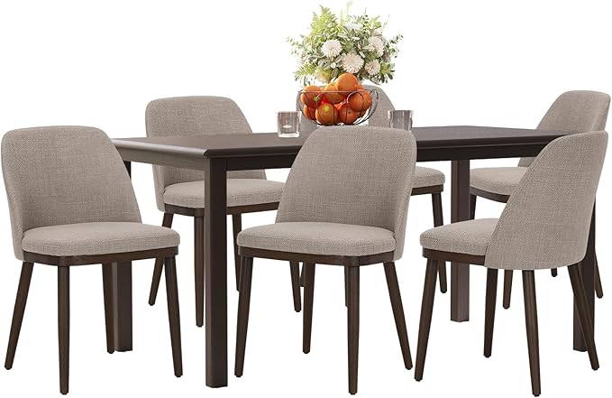 COLAMY 60 Inch Rectangular Kitchen Dining Table by COLAMYINC