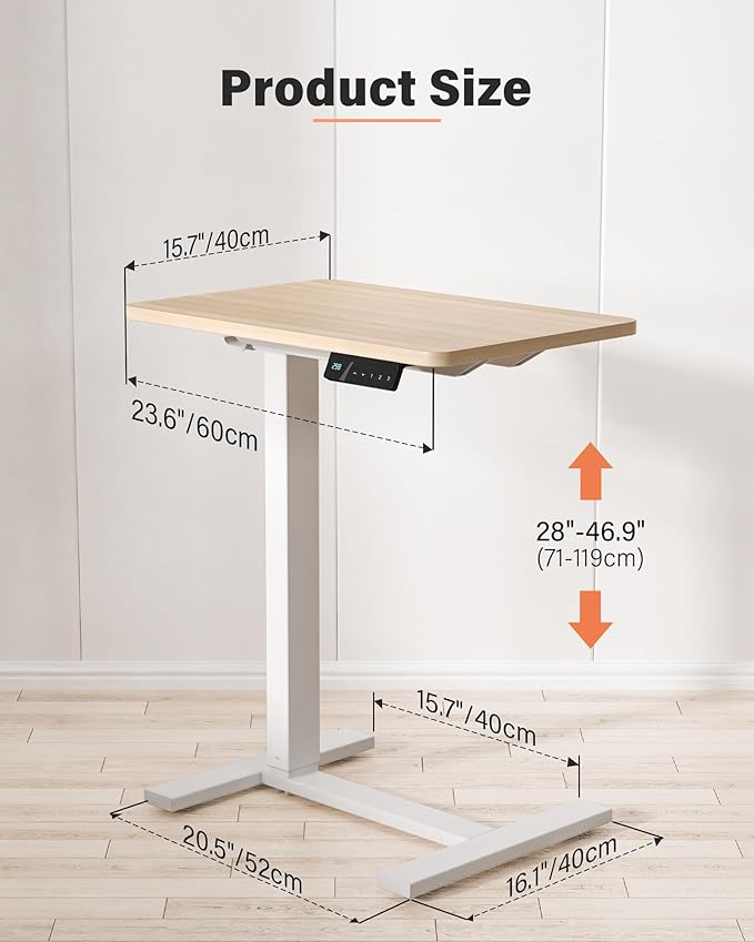 Mobile Standing Desk with Wheels - Image 2