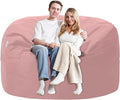 5FT Bean Bag Chair with Ultra Soft Velvet Cover Bean Bag Sofa with Memory Foam by Unknown