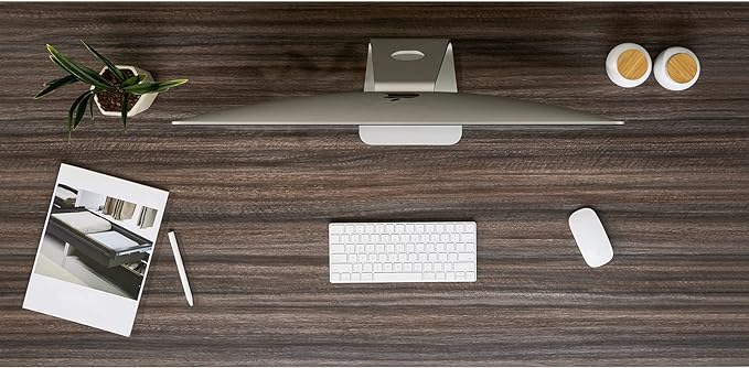 Kaboon Universal Tabletop 55"x27.5", Solid One-Piece Melamine Table Top - Image 2