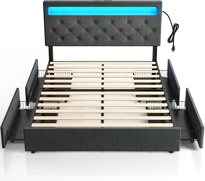 Rolanstar Full Size Bed Frame by Rolanstar