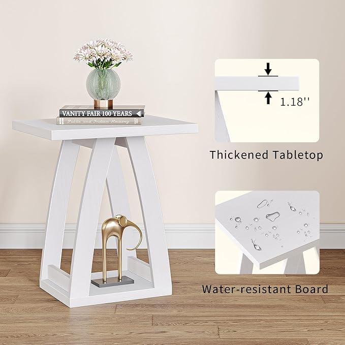 End Tables Living Room Set of 2. Side Tables Living Room. Side Table Beside - Image 4