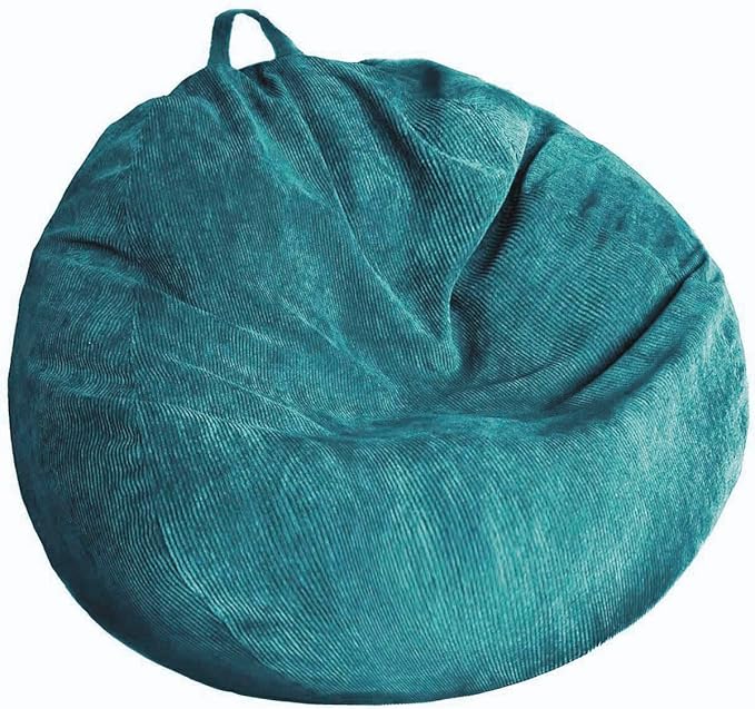 Kisoy Bean Bag Chair Cover Stuffed Animal Storage Bean Bag Cover Pets Dogs/Cats by Unknown