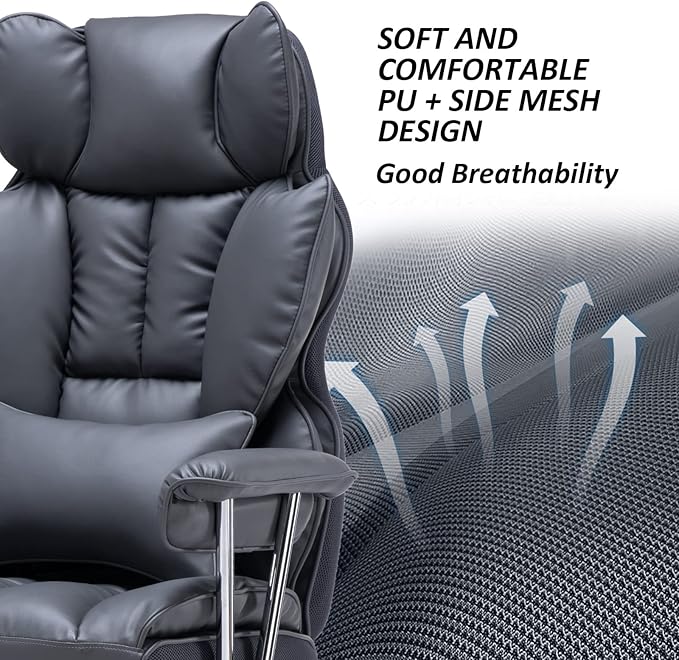 Efomao Big and Tall Office Chair - Image 7