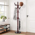 Wooden Coat Rack Freestanding, Vintage Coat Racks by VKETU